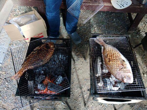 年末恒例のたい焼き。