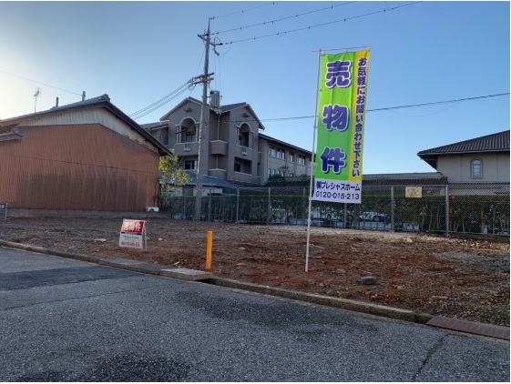 【売土地】彦根市小泉町　全3区画【スーパー徒歩10分!】
